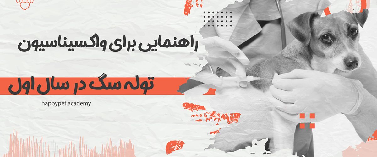 واکسیناسیون توله سگ