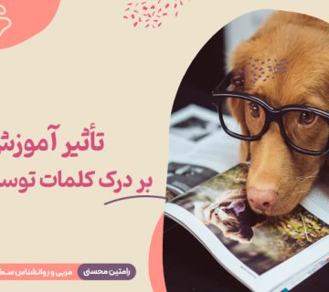 تأثیر آموزش بر درک کلمات توسط سگ‌ ها